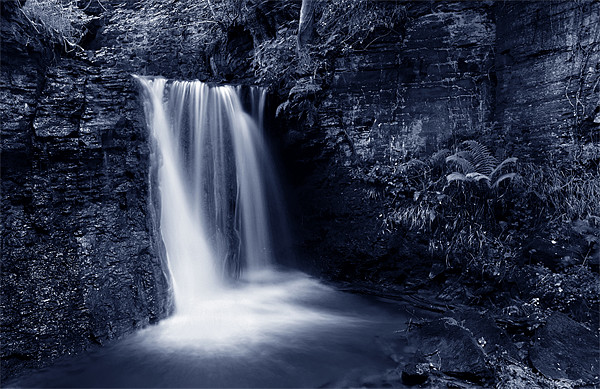 Peak District Waterfall Picture Board by Darren Galpin