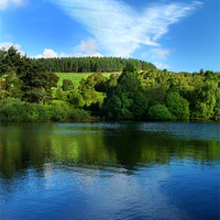 Buy canvas prints of Dale Dyke Reservoir,South Yorkshire,Peak District by Darren Galpin