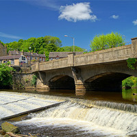 Buy canvas prints of River Don at Oughtibridge by Darren Galpin
