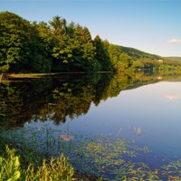 Buy canvas prints of More Hall Reservoir, Peak District near Sheffield by Darren Galpin