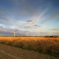 Buy canvas prints of Wind Turbines in South Yorkshire by Darren Galpin