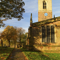 Buy canvas prints of St Helens Church, Treeton, South Yorkshire by Darren Galpin
