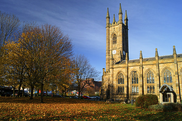 St Marys Church, Bramall Lane,Sheffield Picture Board by Darren Galpin