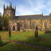 Buy canvas prints of St Mary Magdelene Church, Whiston by Darren Galpin