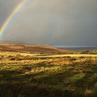 Buy canvas prints of Rainbows End by Darren Galpin