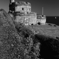Buy canvas prints of St Mawes Castle by Darren Galpin
