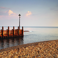 Buy canvas prints of River Axe meets the Sea by Darren Galpin