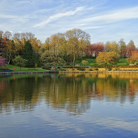 Buy canvas prints of Crookes Valley Park, Sheffield by Darren Galpin