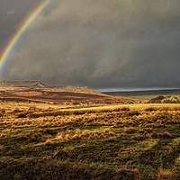 Buy canvas prints of Rainbows End 2 by Darren Galpin