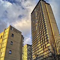Buy canvas prints of St Pauls Tower, Sheffield by Darren Galpin