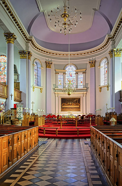 All Saints Church Interior, Gainsborough  Picture Board by Darren Galpin