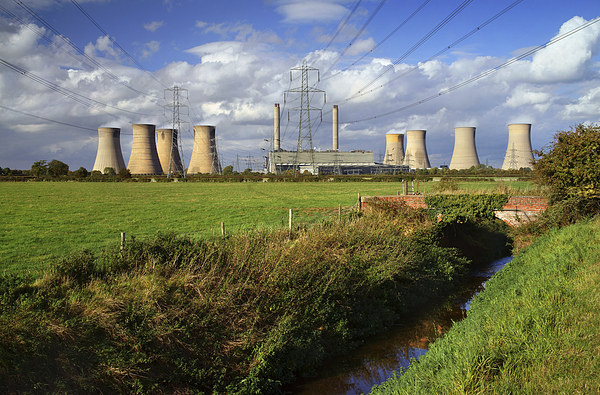 West Burton Power Stations  Picture Board by Darren Galpin