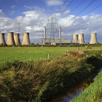 Buy canvas prints of West Burton Power Stations  by Darren Galpin