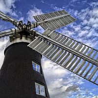 Buy canvas prints of North Leverton Windmill   by Darren Galpin