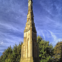 Buy canvas prints of The Cholera Monument, Sheffield  by Darren Galpin