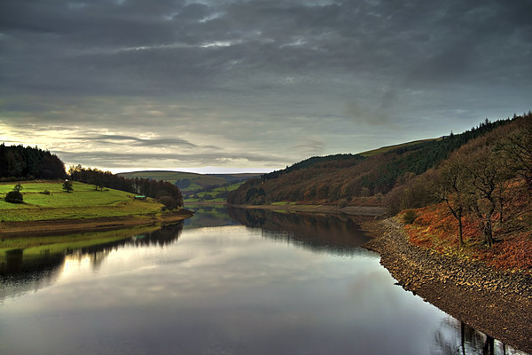 Ladybower From Ashopton Viaduct  Picture Board by Darren Galpin