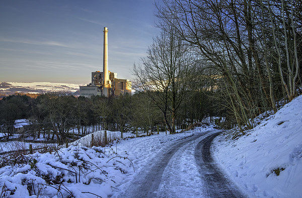 Lafarge Cement Works in Hope, Derbyshire  Picture Board by Darren Galpin