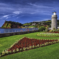 Buy canvas prints of Teignmouth Lighthouse  by Darren Galpin