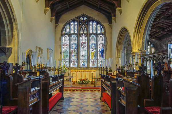St James Church Interior, Norton, Sheffield  Picture Board by Darren Galpin