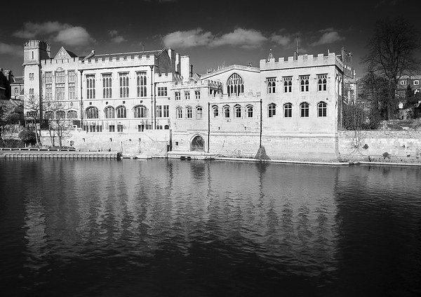 York Guildhall & River Ouse Picture Board by Darren Galpin