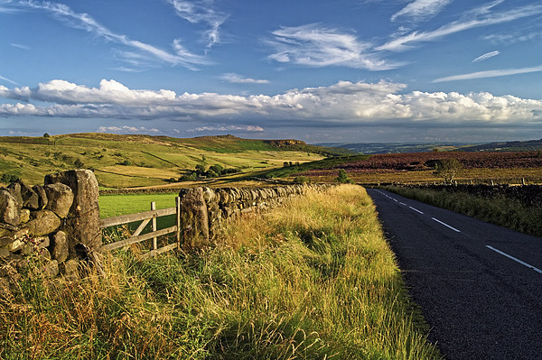 The Road to Hathersage  Picture Board by Darren Galpin