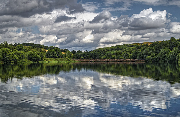 Ulley Country Park Reflections  Picture Board by Darren Galpin