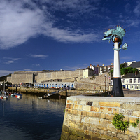 Buy canvas prints of The Leviathan, The Barbican, Plymouth by Darren Galpin