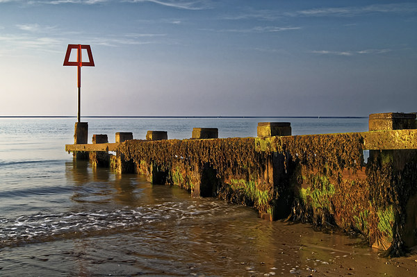 Sea Defences at Swanage Bay  Picture Board by Darren Galpin