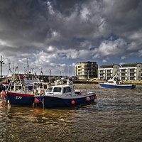 Buy canvas prints of West Bay Harbour  by Darren Galpin