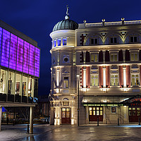 Buy canvas prints of Crucible & Lyceum Theatres, Sheffield              by Darren Galpin