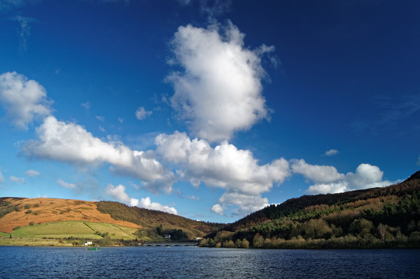 Big Clouds at Ladybower Picture Board by Darren Galpin