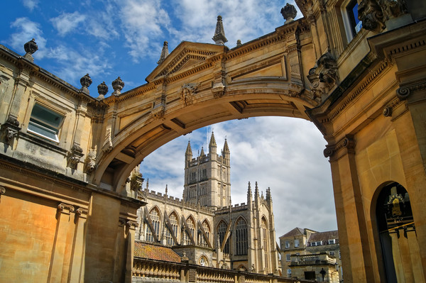 Bath Abbey and Arch                     Picture Board by Darren Galpin