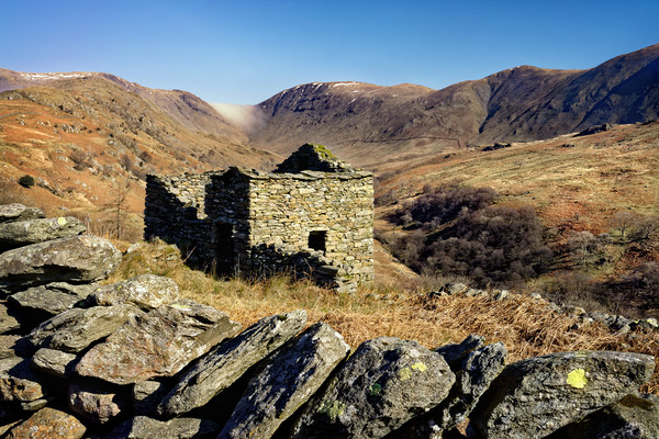 Abandoned Barn,Kirkstone Pass,Lake District        Picture Board by Darren Galpin