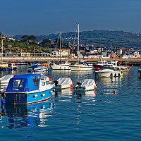 Buy canvas prints of Lyme Regis Harbour                        by Darren Galpin