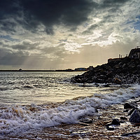 Buy canvas prints of Breaking Light over Lyme                           by Darren Galpin