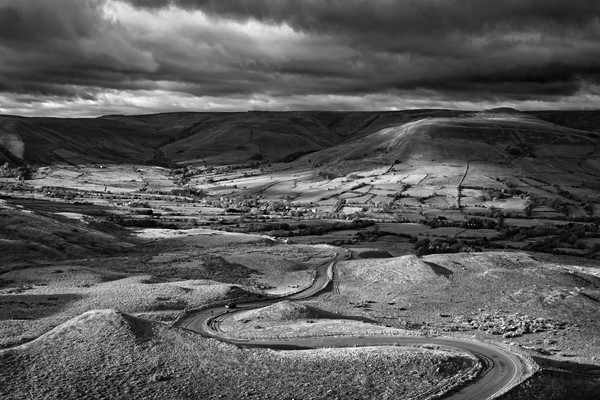 The Long and Winding Road  in Mono                 Picture Board by Darren Galpin