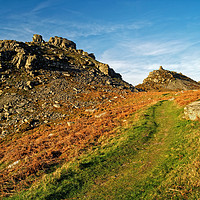 Buy canvas prints of The Valley of the Rocks                    by Darren Galpin