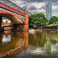 Buy canvas prints of Castlefield and Beetham Tower, Manchester          by Darren Galpin