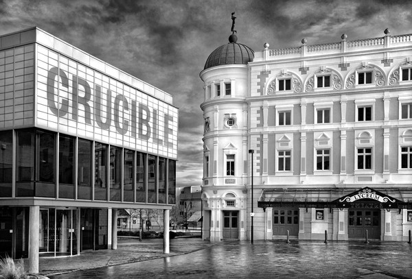 Crucible & Lyceum Theatres, Sheffield              Picture Board by Darren Galpin