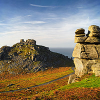 Buy canvas prints of Valley of the Rocks Exmoor North Devon             by Darren Galpin