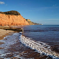 Buy canvas prints of Sidmouth Coastline                        by Darren Galpin