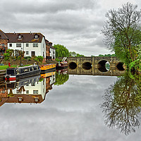 Buy canvas prints of River Avon at Tewkesbury                           by Darren Galpin