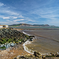 Buy canvas prints of Lyme Bay                        by Darren Galpin