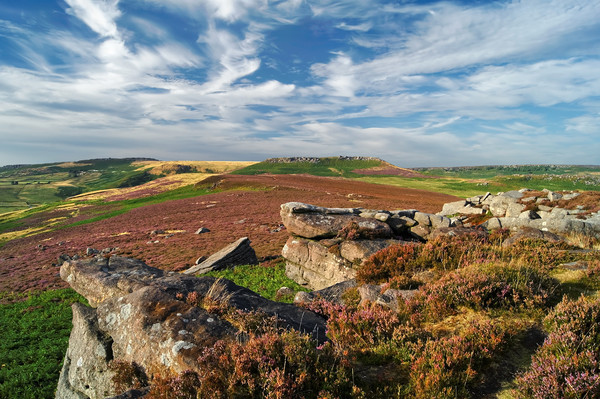 View from Over Owler Tor                     Picture Board by Darren Galpin