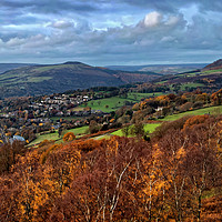Buy canvas prints of Hathersage and Hope Valley                     by Darren Galpin