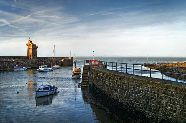 Lynmouth Harbour                        Picture Board by Darren Galpin
