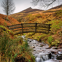 Buy canvas prints of  Golden Clough & Ringing Roger                     by Darren Galpin