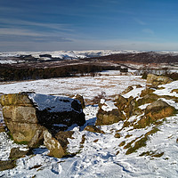 Buy canvas prints of Longshaw View                      by Darren Galpin