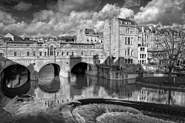 Pulteney Bridge & River Avon in Bath Picture Board by Darren Galpin