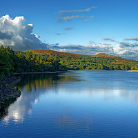Buy canvas prints of Burrator Reflections                               by Darren Galpin